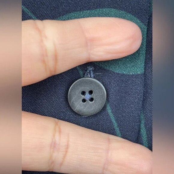 Xacus Art floral button down belted dress size 42/6 - Picture 6 of 14